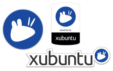 Наклейка с логотипом Xubuntu